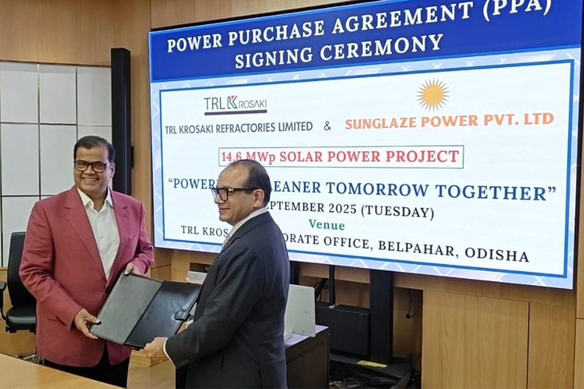 TRL Partnership with Sunglaze Power Pvt. Ltd.