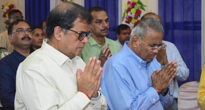 Chairman, MD's visit to Vishwakarma Puja