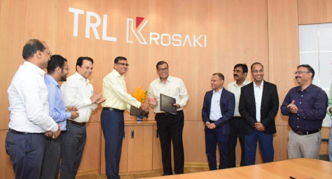 Gas Supply Agreement (GSA) between Indian Oil Corporation Limited and TRL Krosaki Refractories Limited for the supply of Natural Gas